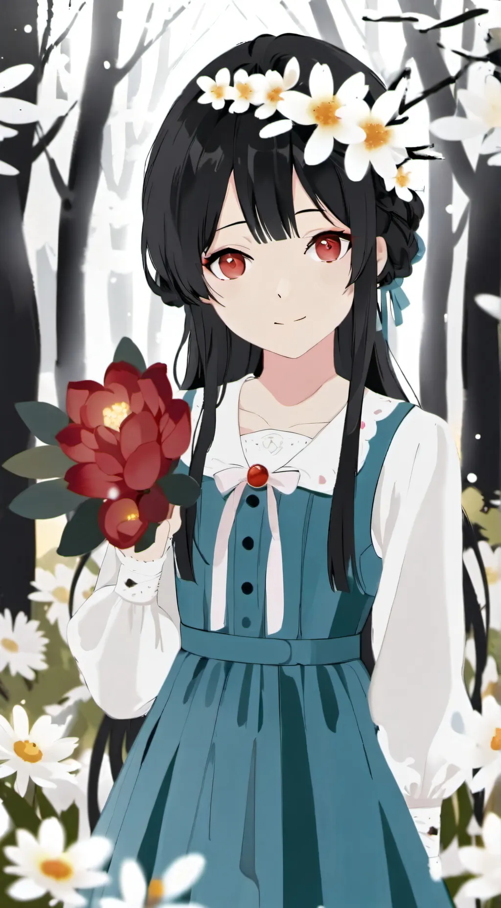 ai character: popular girl/crush background