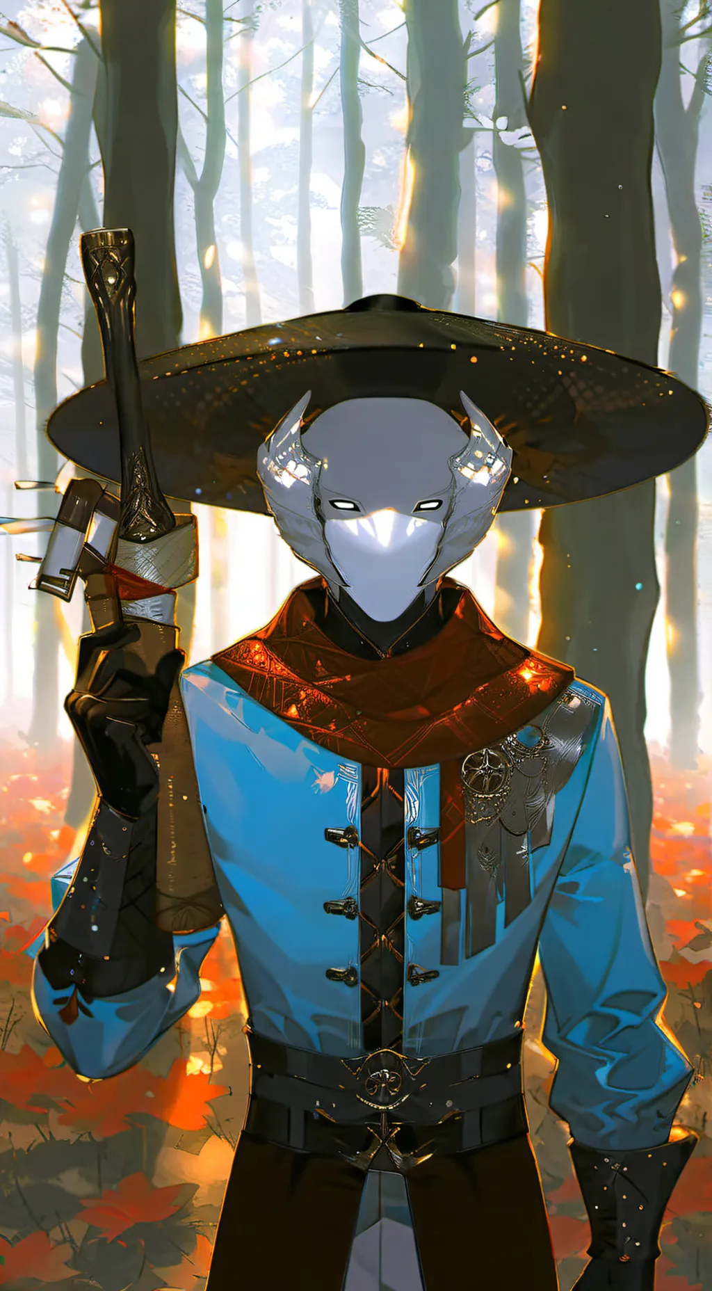 ai character: Hunter Diamond"HD" background