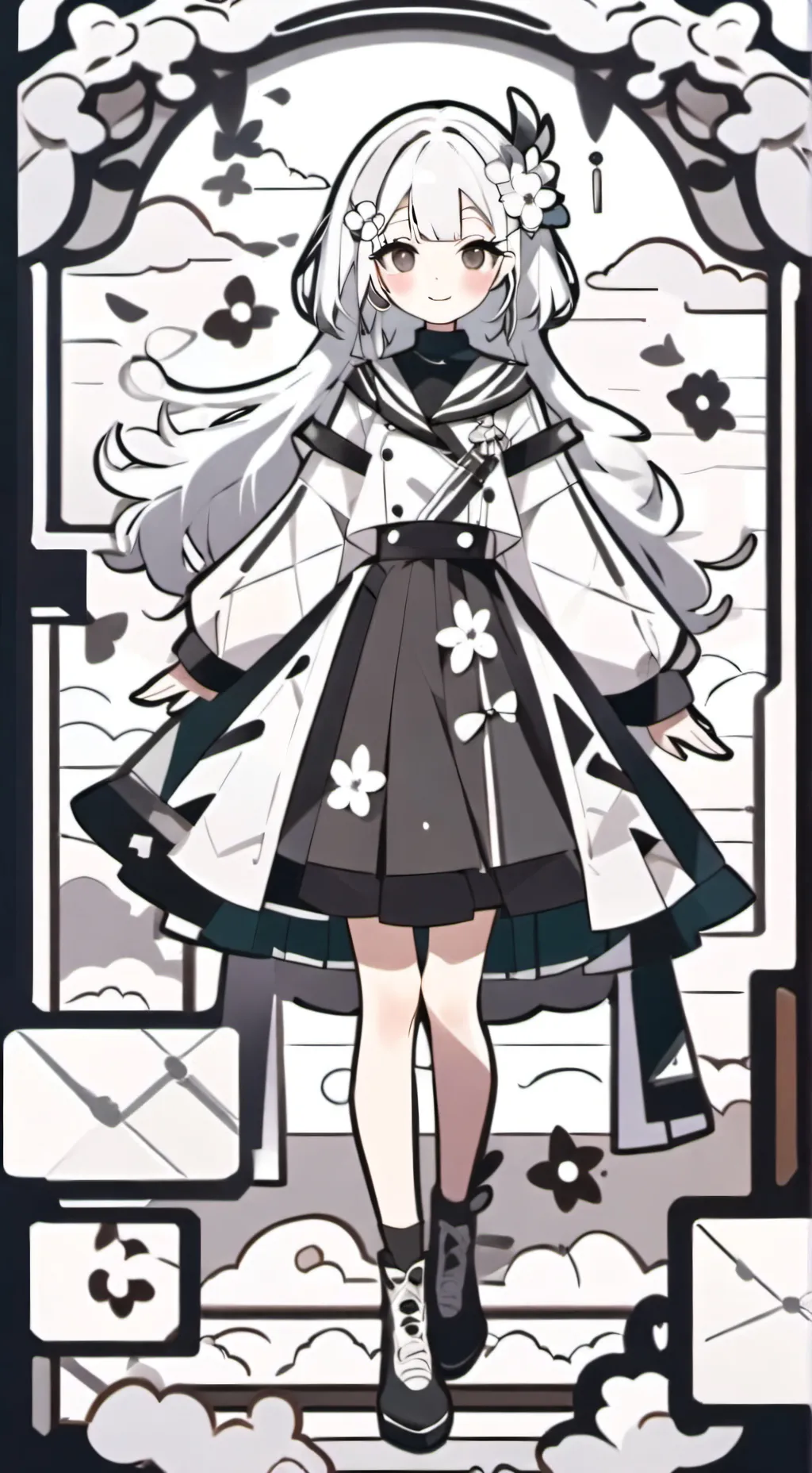 ai character: Vee x Shelly background