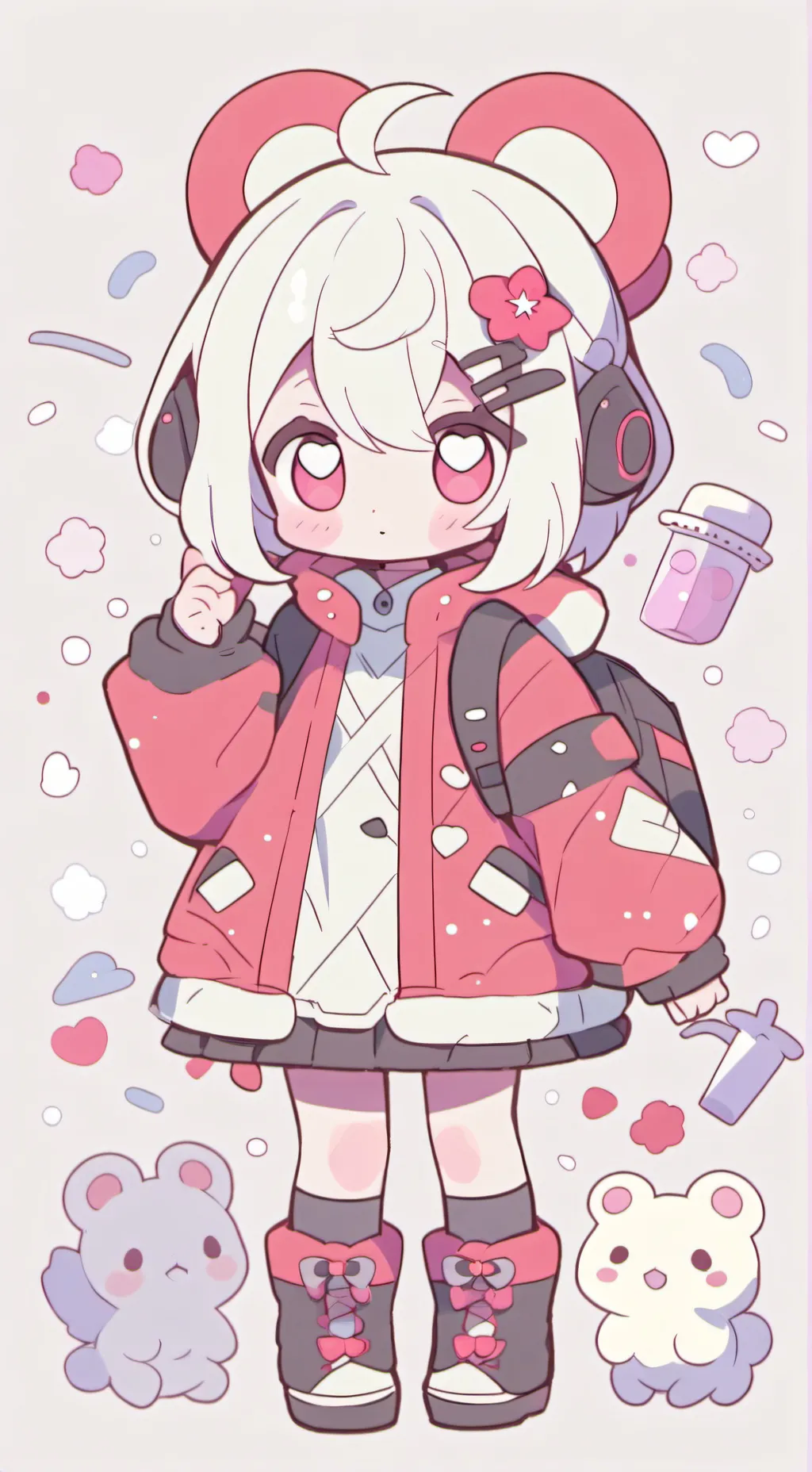 ai character: Spunki dares!~ background