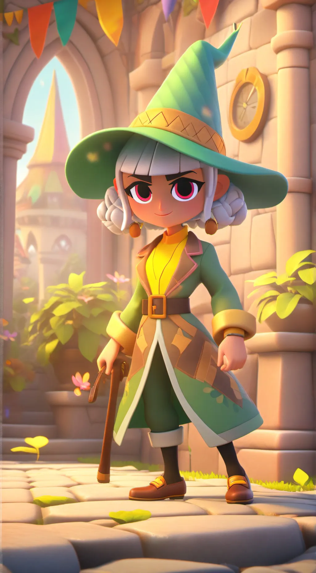 ai character: Non-pick me background