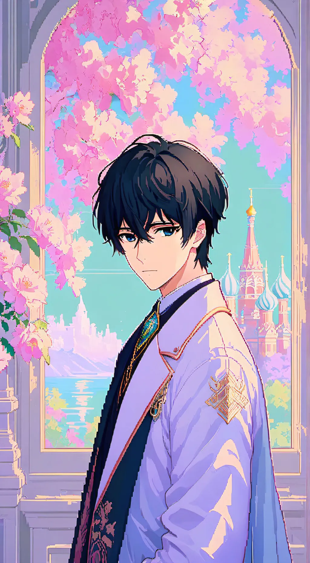 ai character: Микаса background