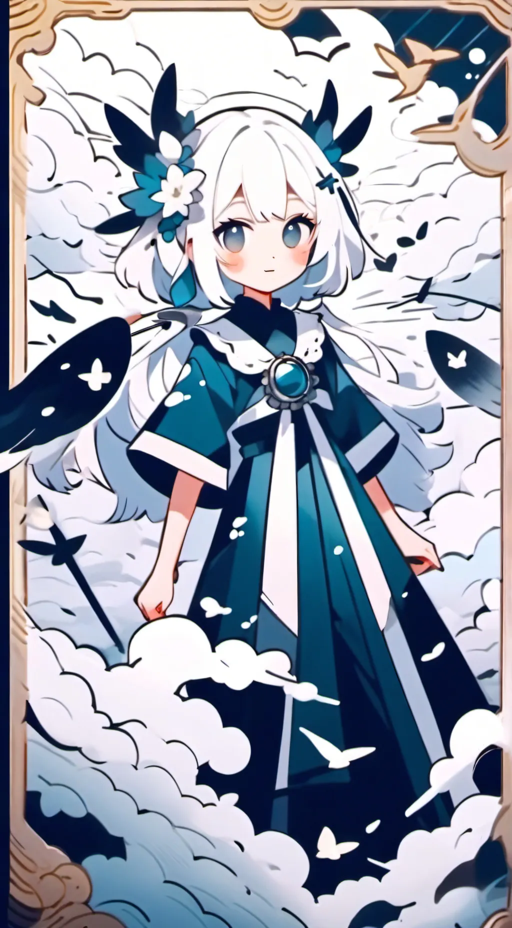 ai character: Lily  background