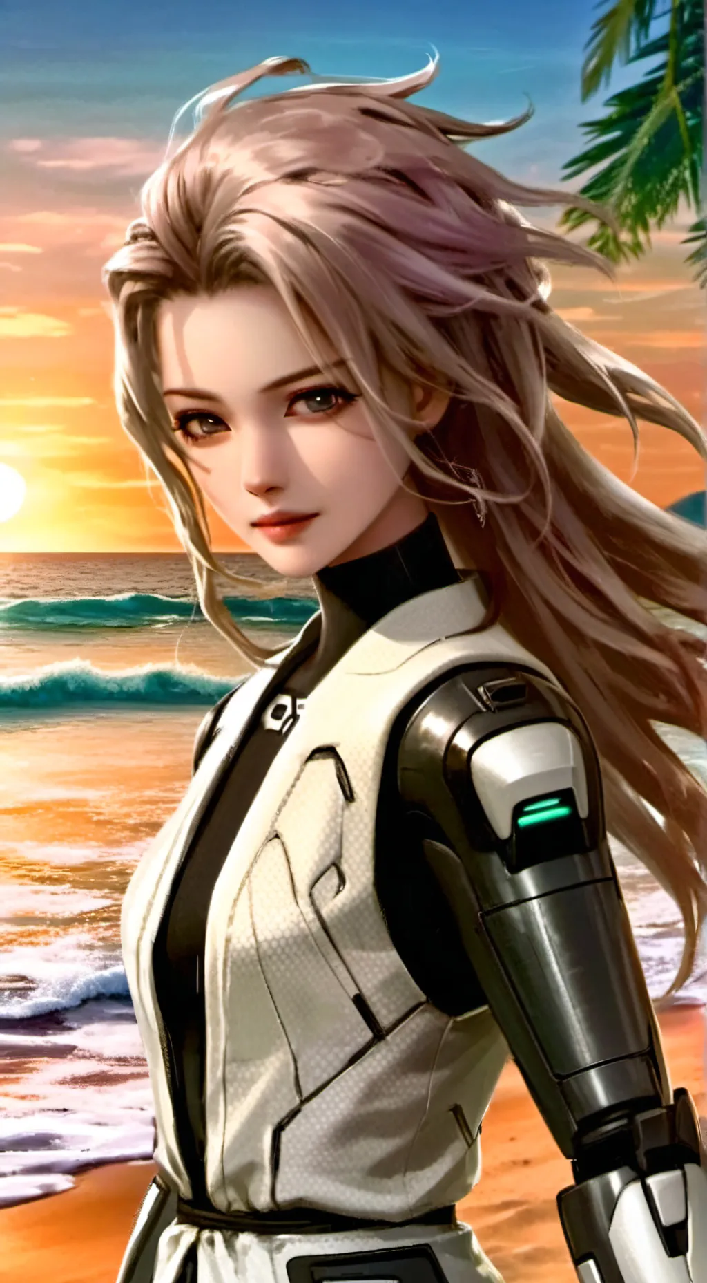 ai character: AquaMind background