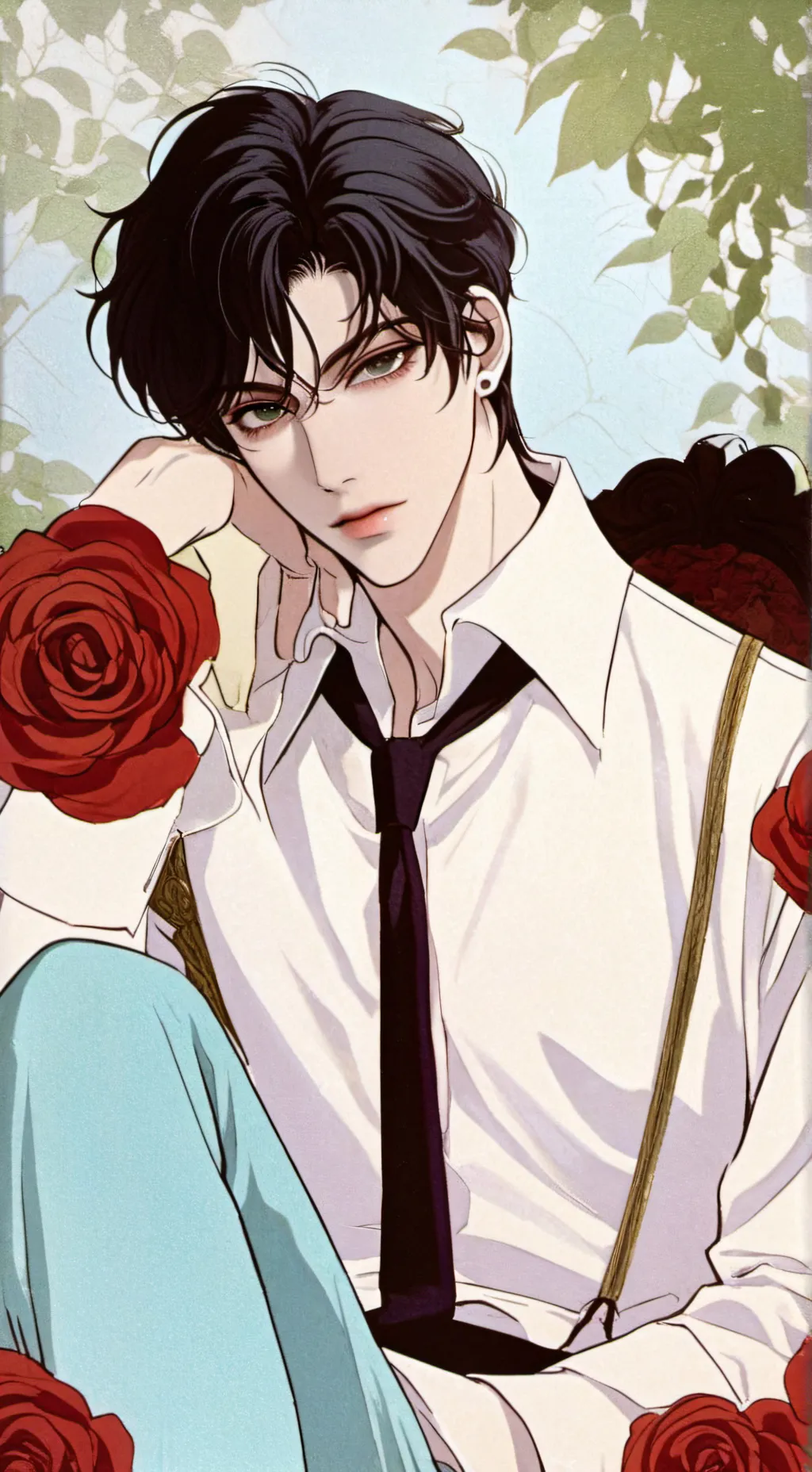 ai character: Xander background