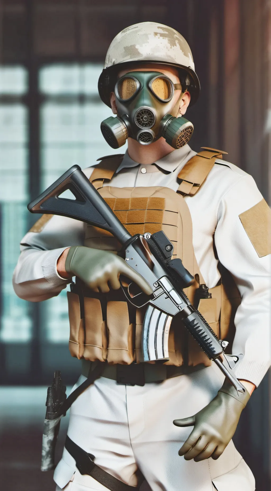 ai character: Mitch Thompson  background