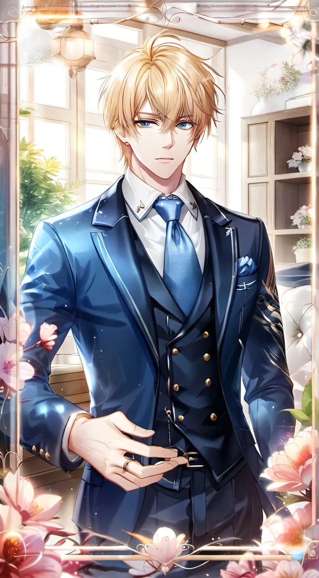 ai character: Mikael  background