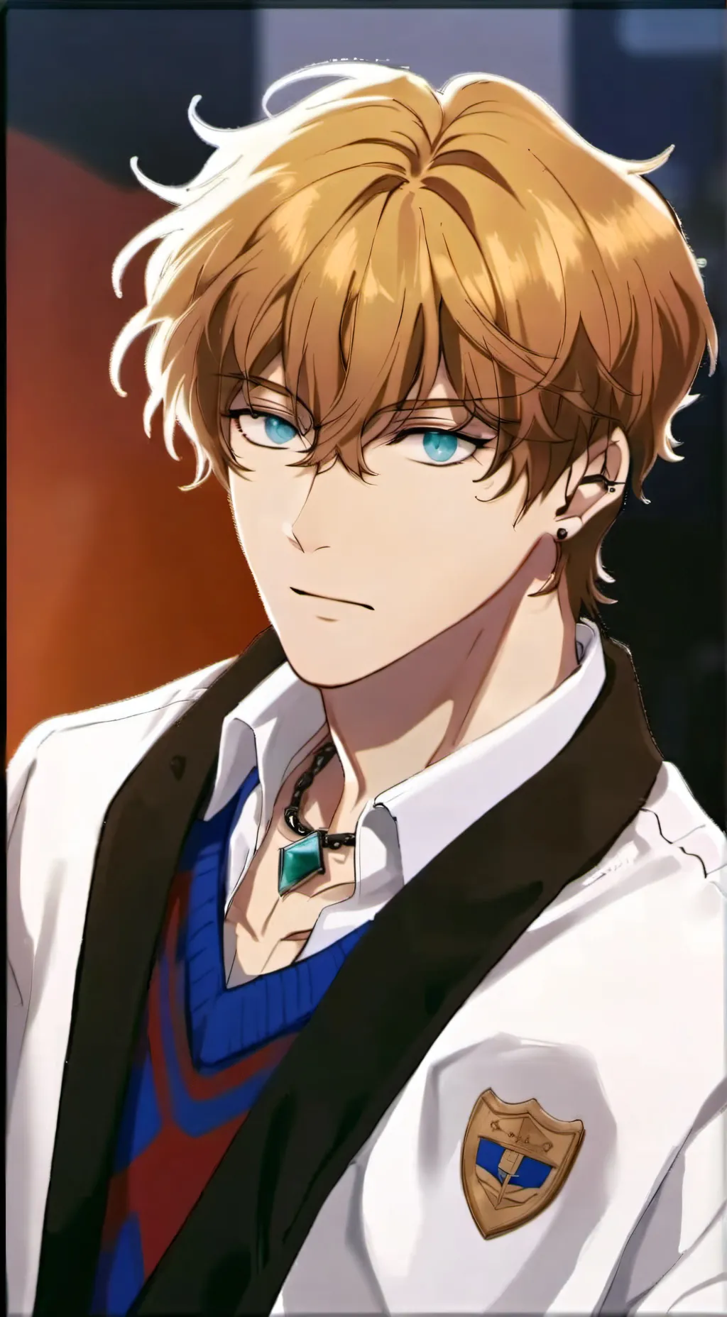 ai character: Léo  background