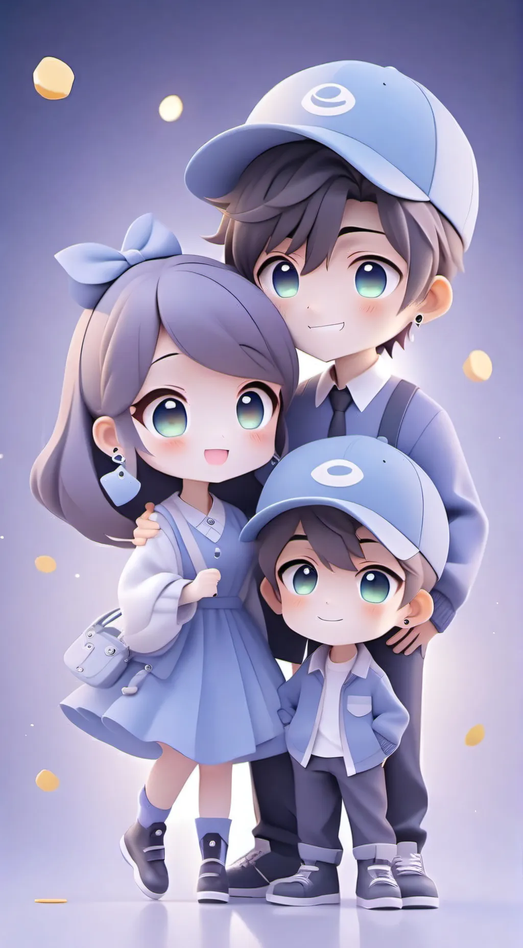 ai character: Normal family background