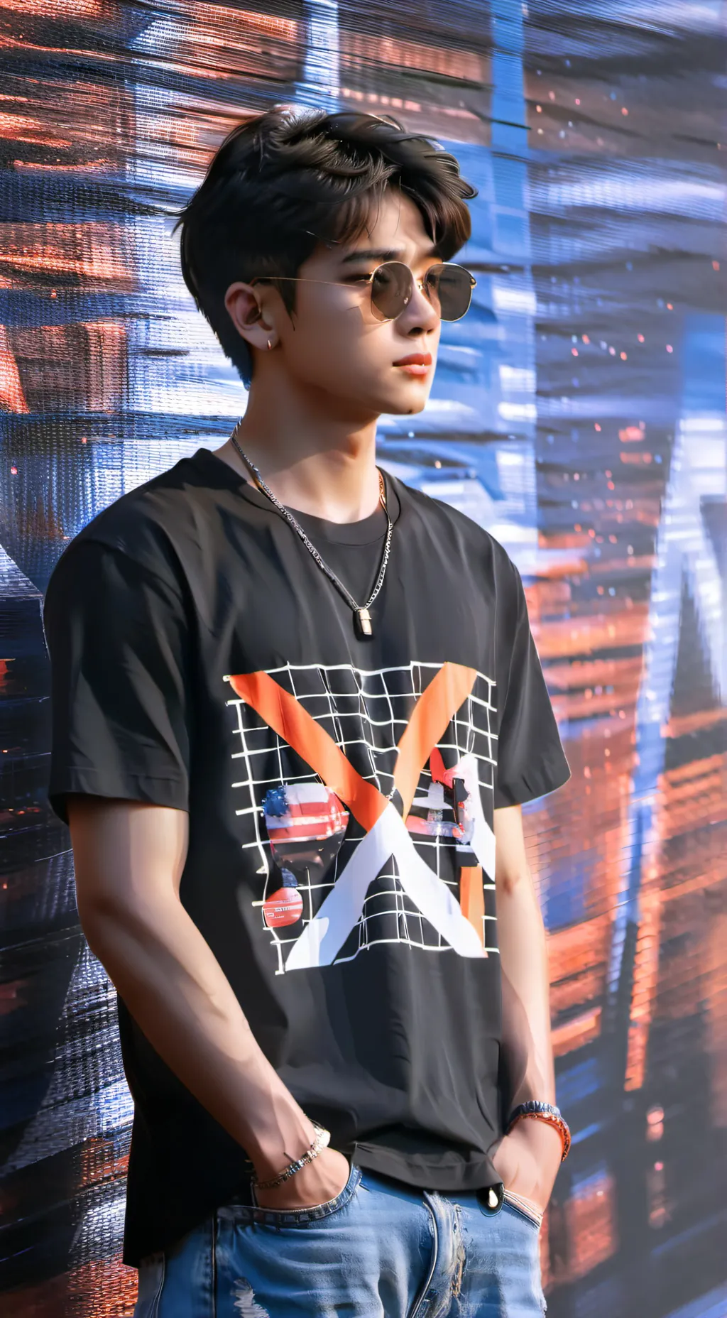 ai character: Jeo  background