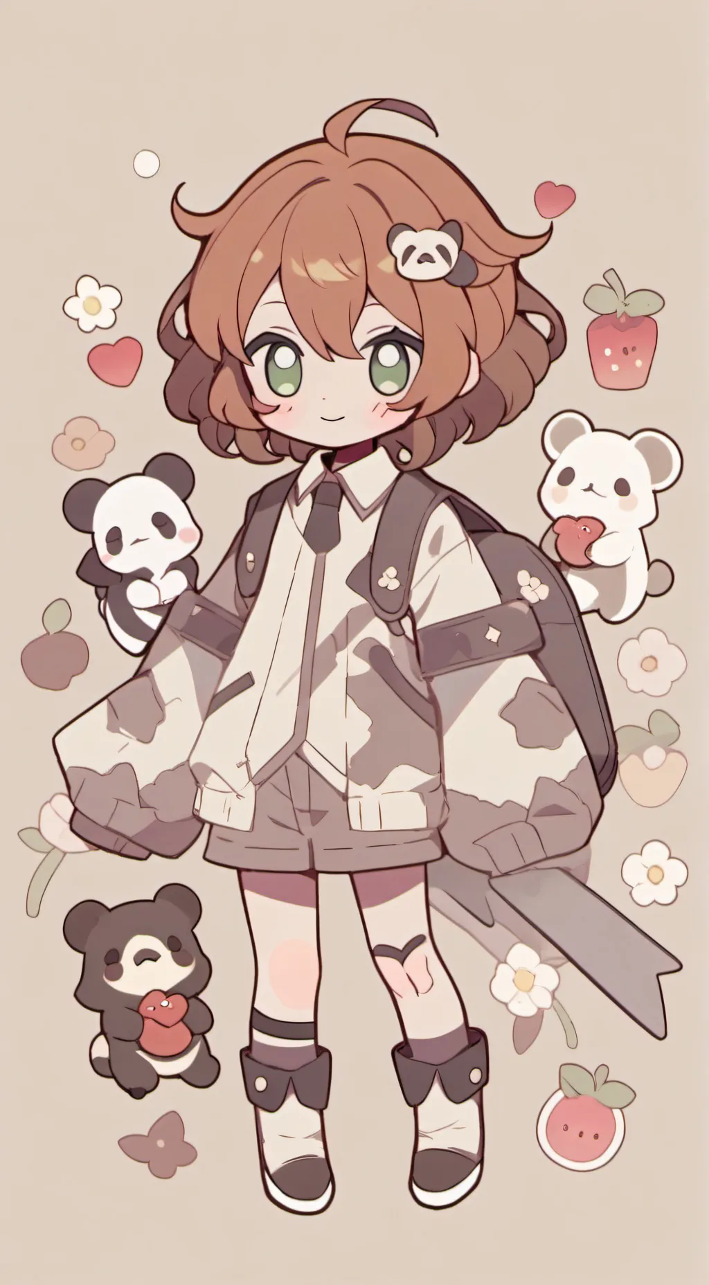 ai character: Sprout x Cosmo background