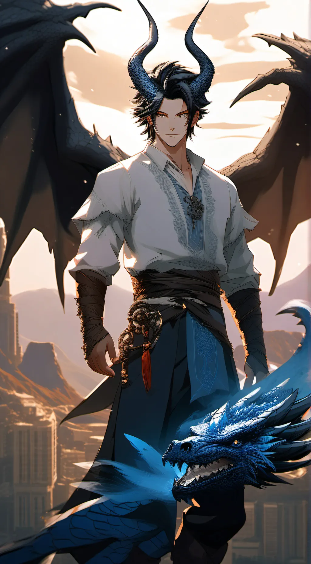 ai character: Malachi background