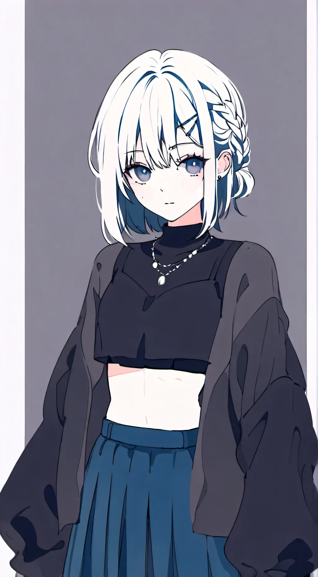 ai character: Moon background