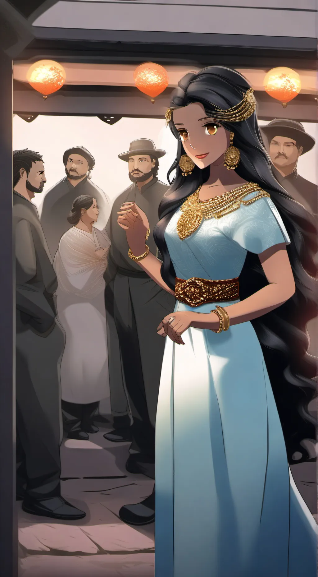 ai character: no escuches la voz background