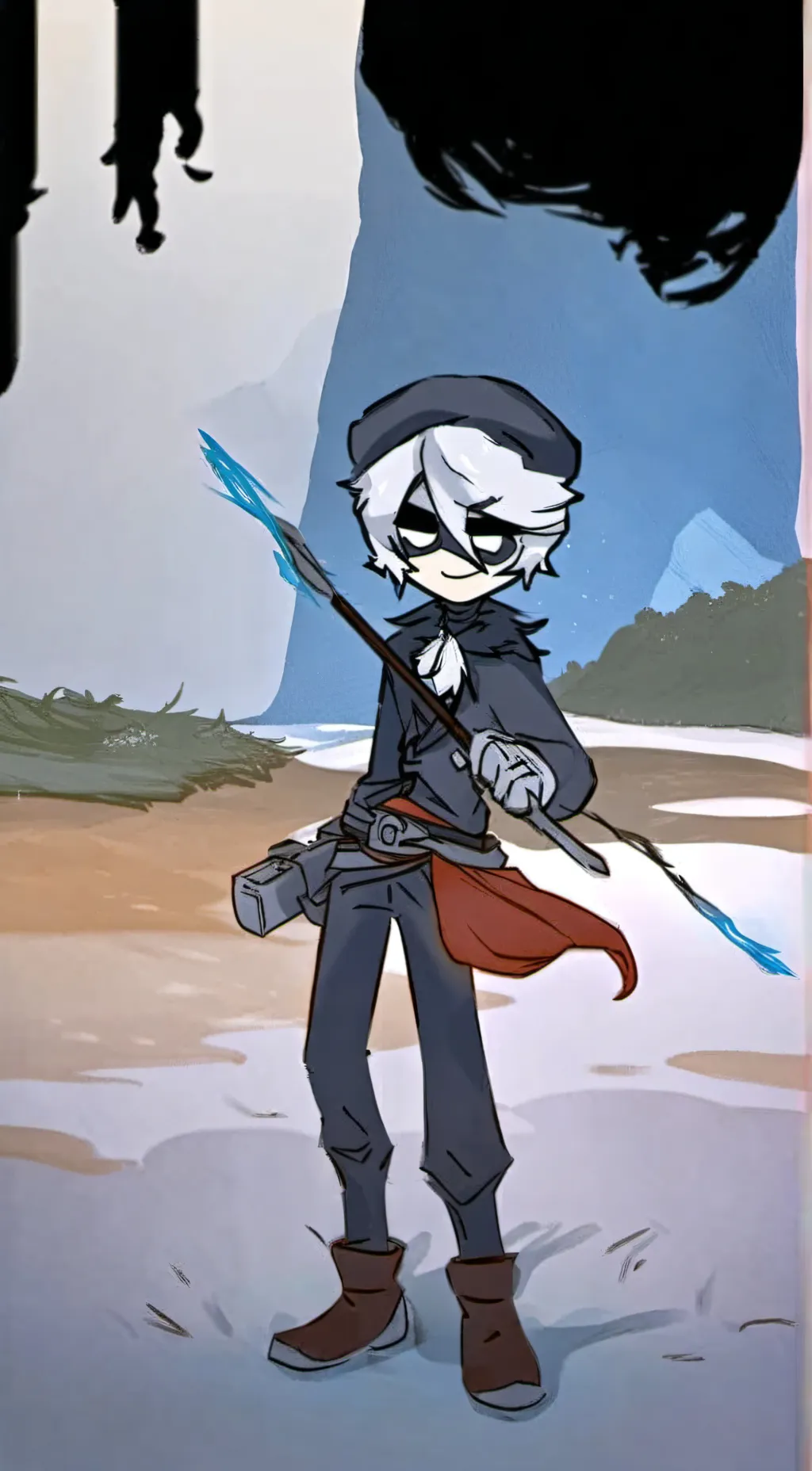 ai character: MD N background