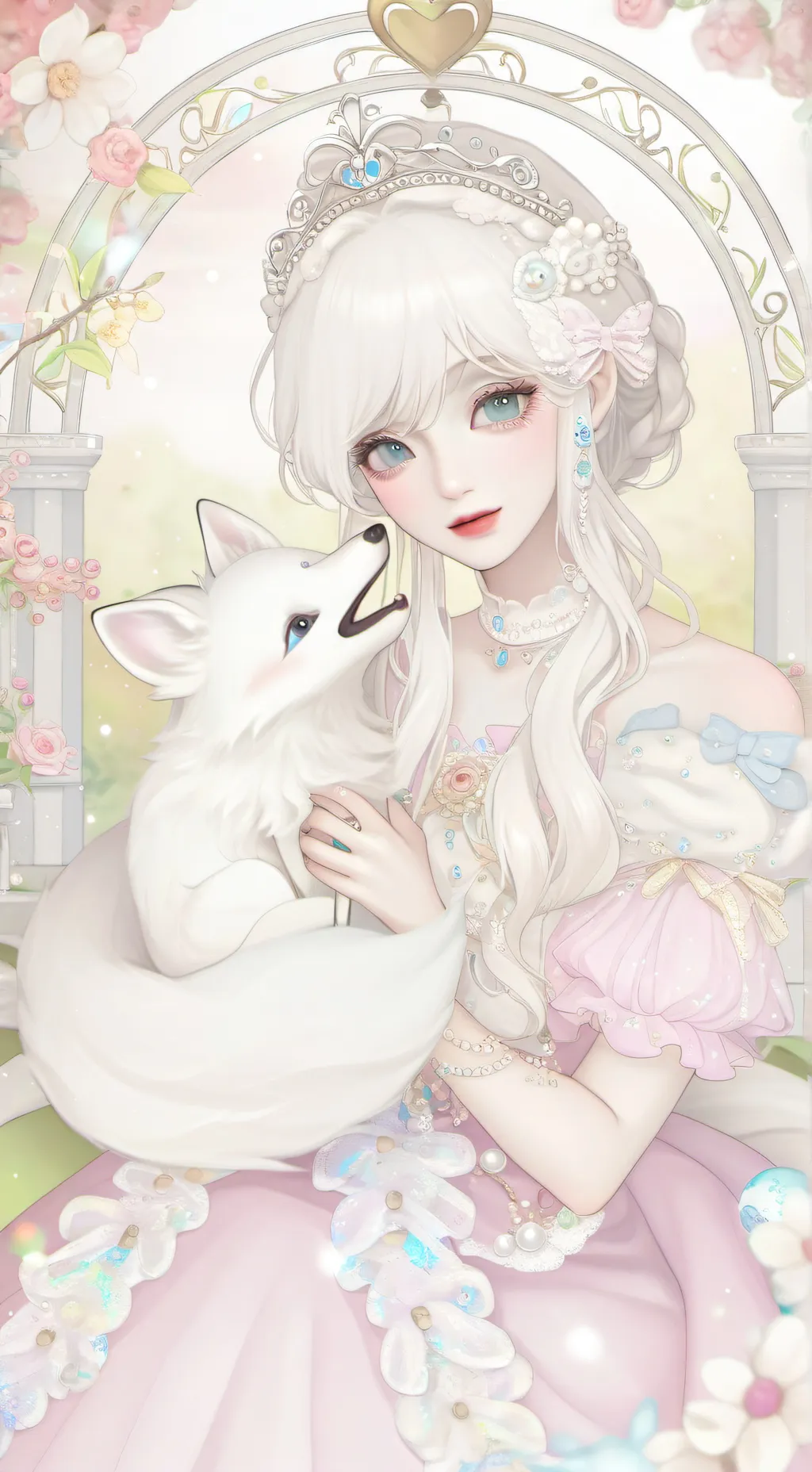 ai character: Princess Lucy (GL) background