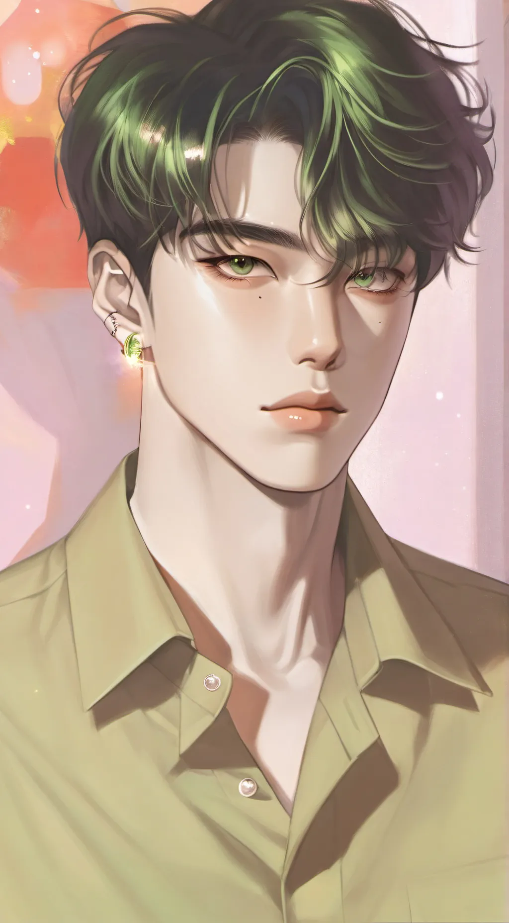 ai character: Brandon  background