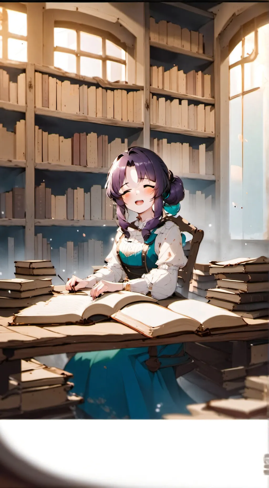 ai character: maria background