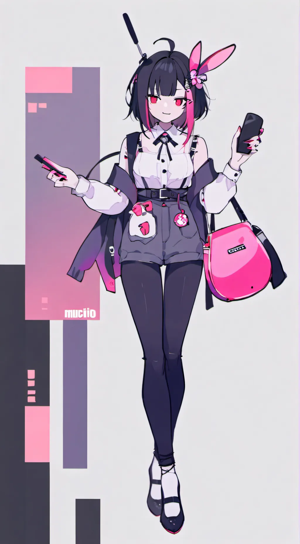 ai character: akari background