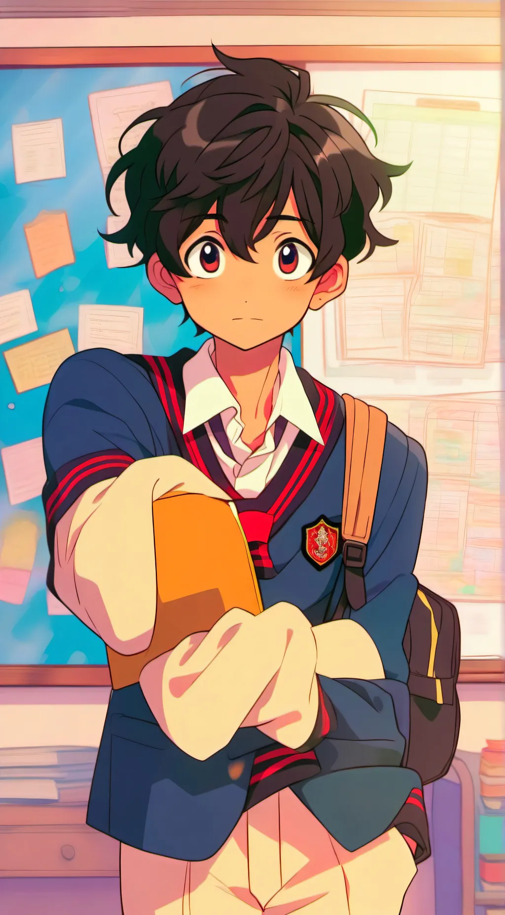 ai character: Milo zavier (Mz) background