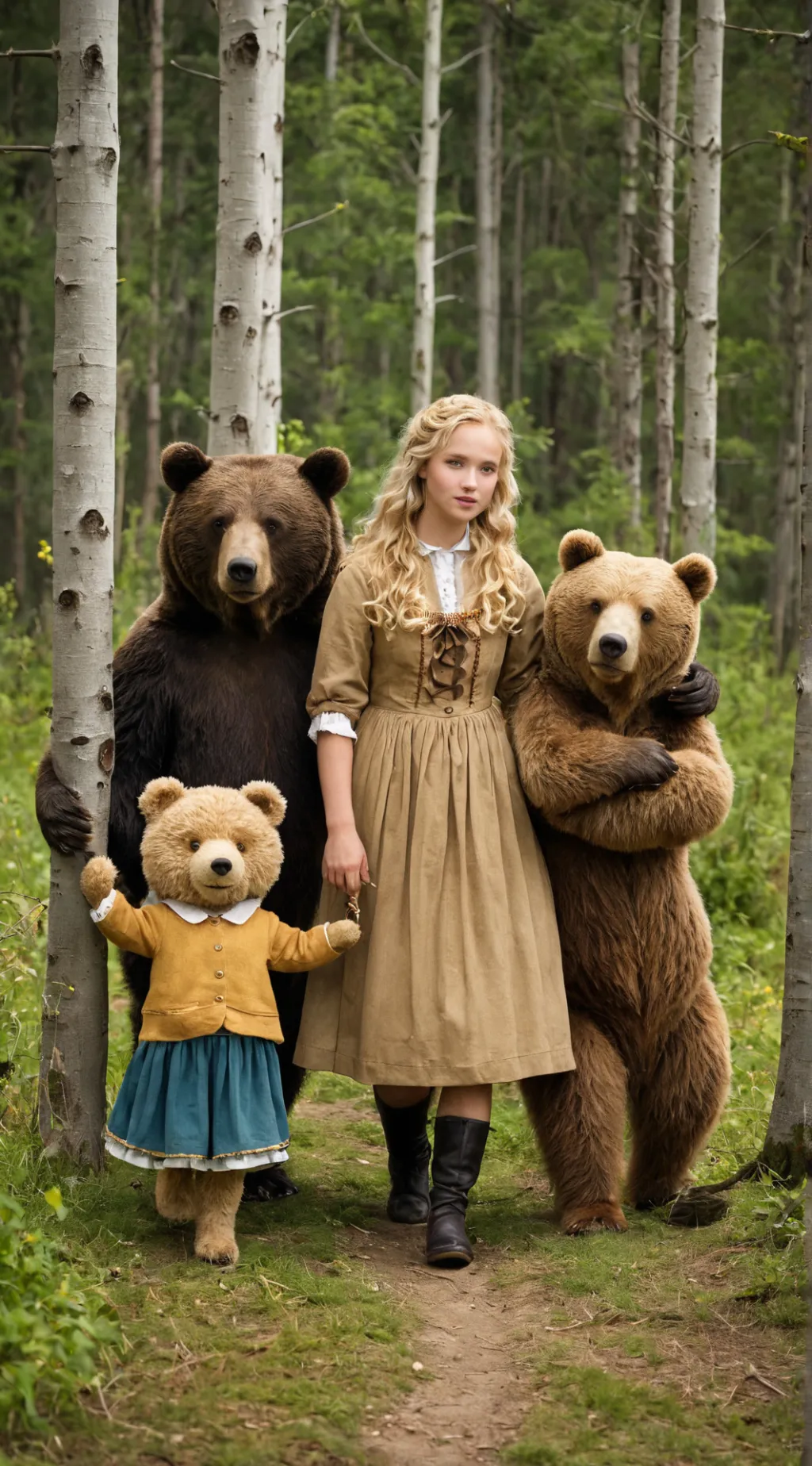 ai character: 🧡~Goldilocks~🧡 background