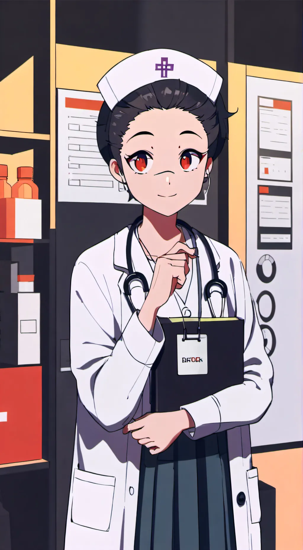 ai character: Doctor Lexi  background