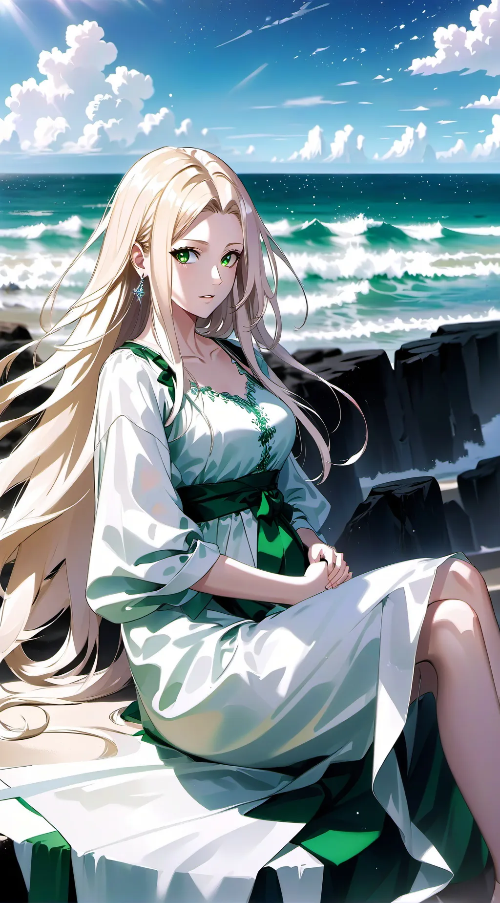 ai character: Millie  background