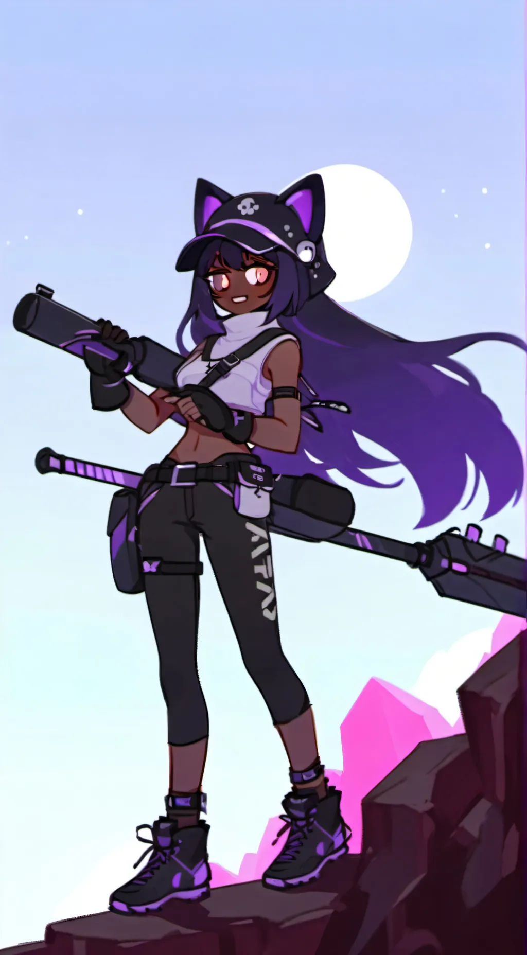 ai character: Blossom/ HH OC background