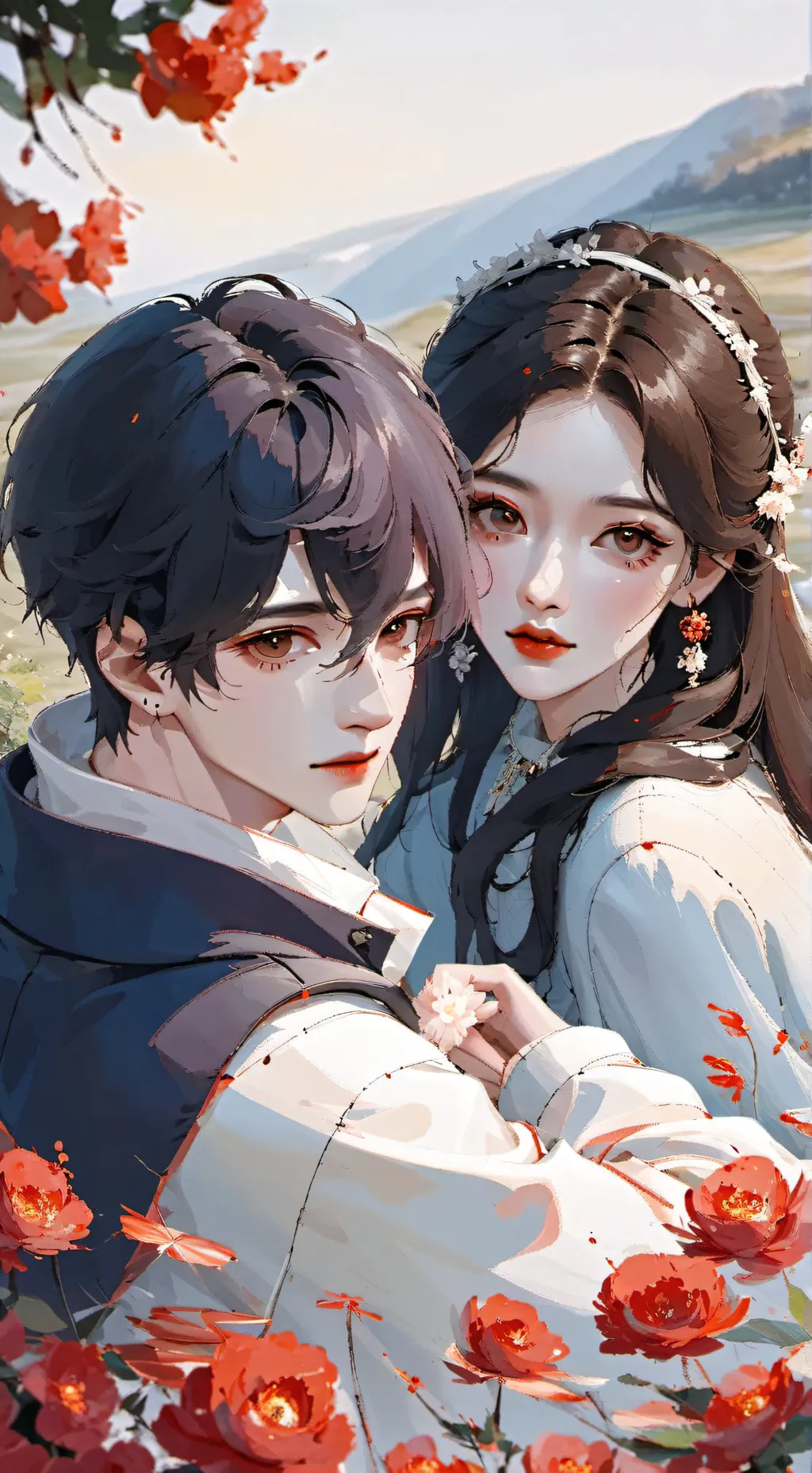 ai character: Wolfacutie  background