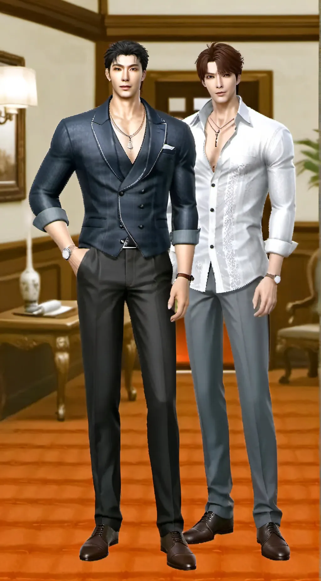 ai character: klee & lee background