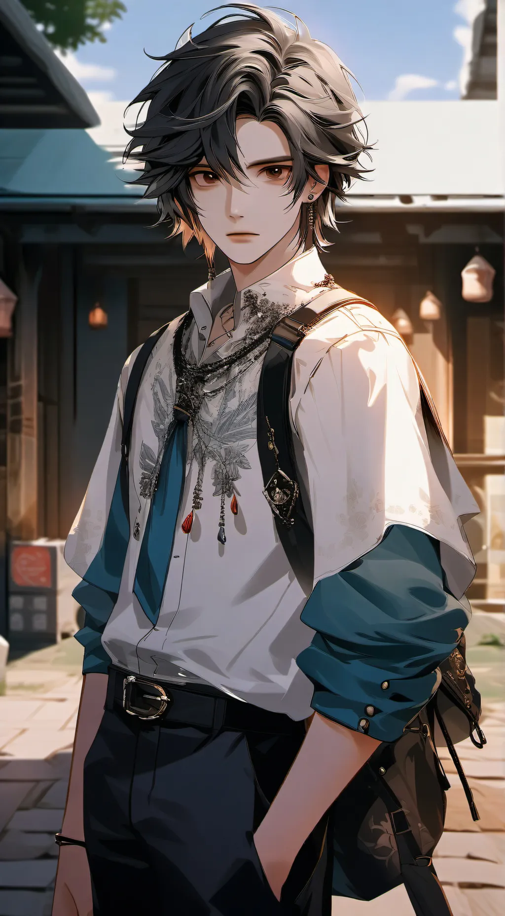 ai character: Marcus background