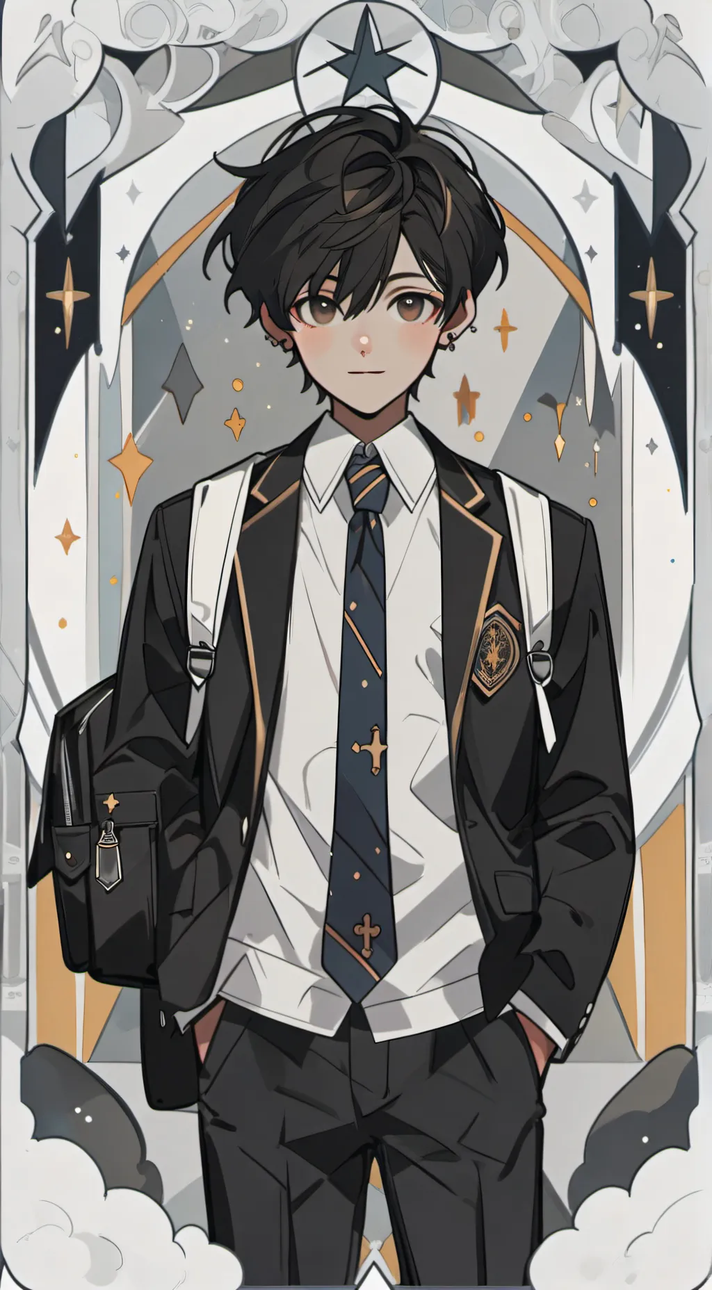 ai character: Wayne background