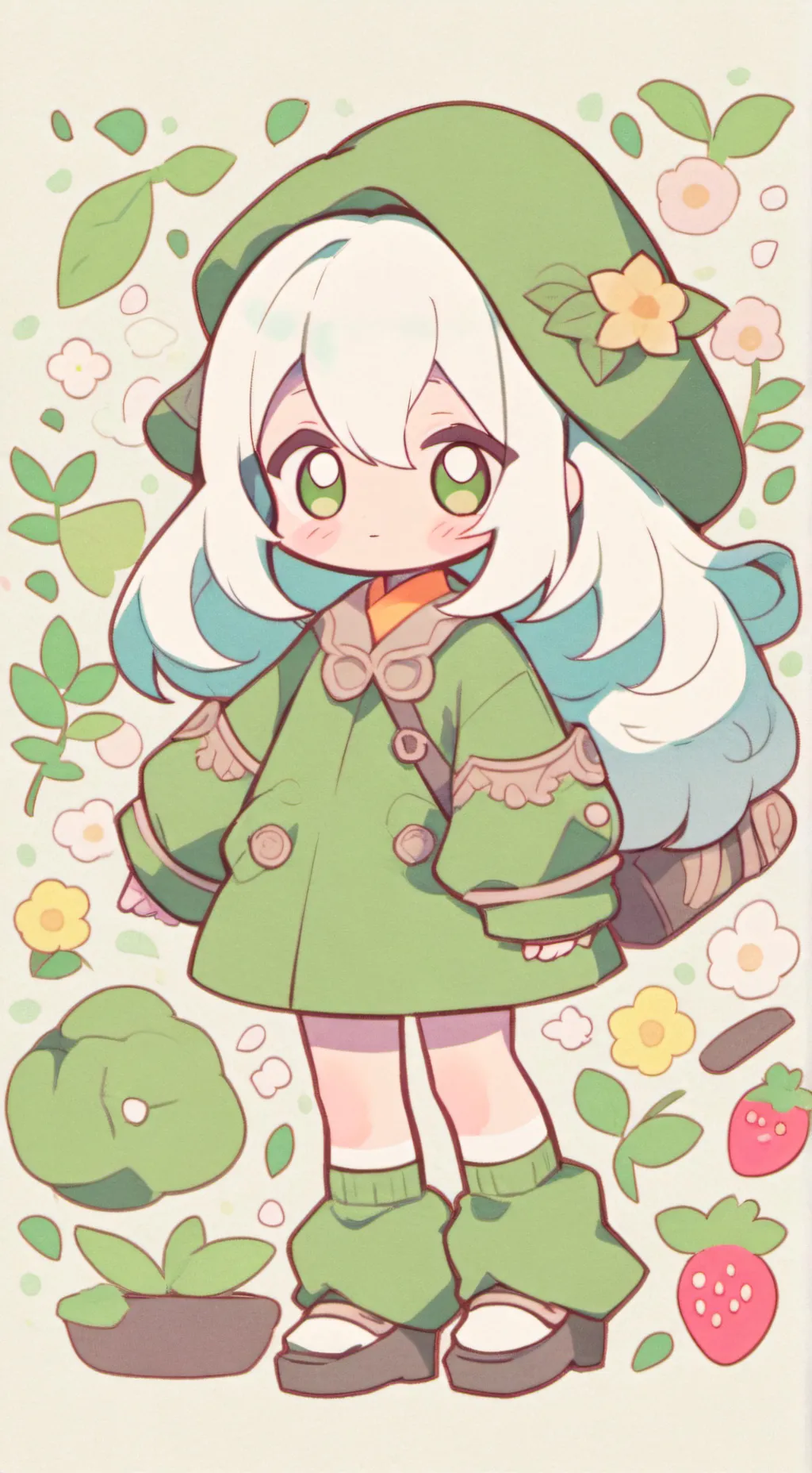 ai character: Good  girl Q background