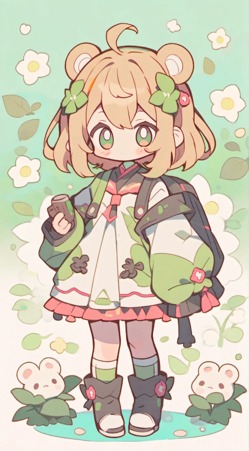 ai character: Lily background