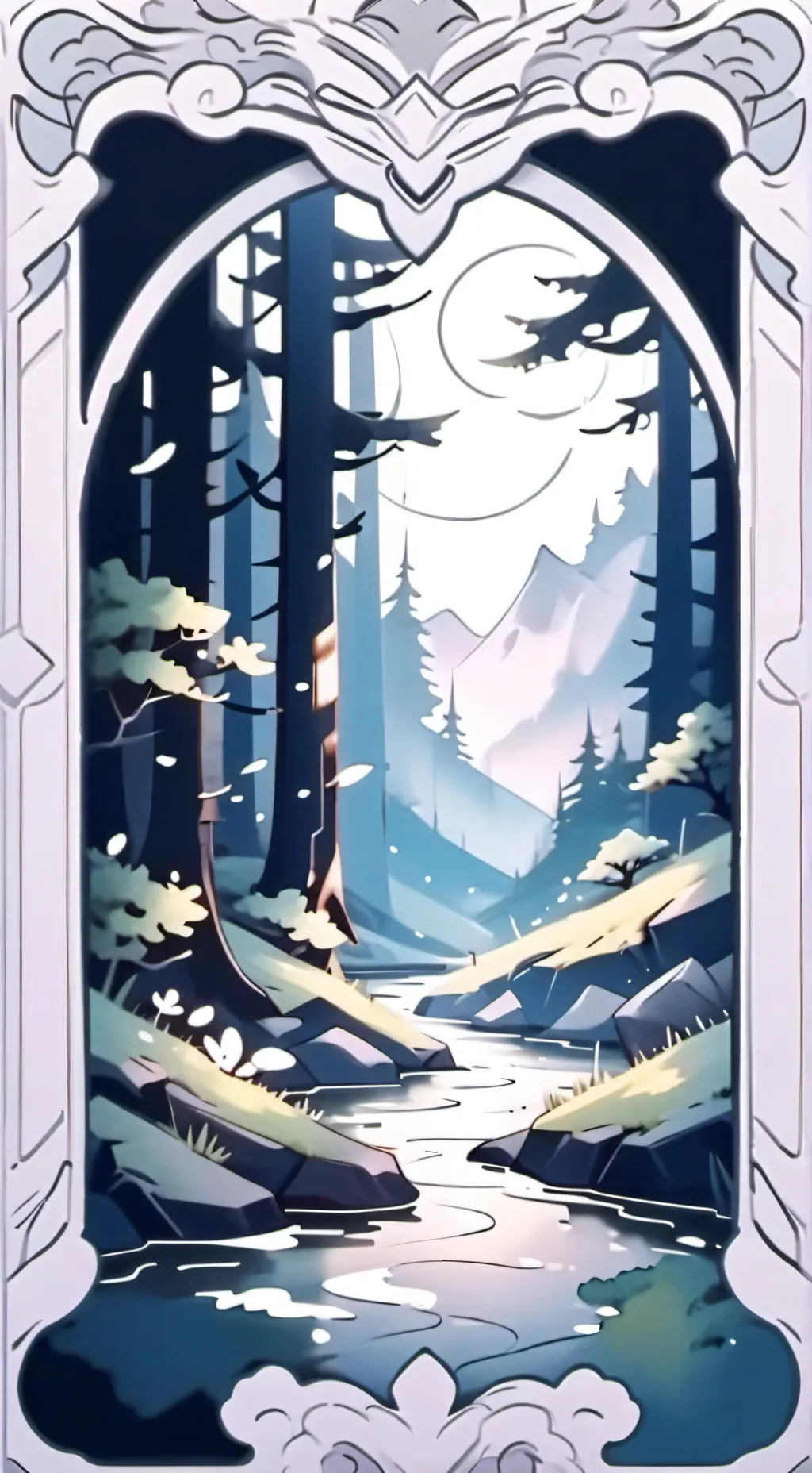 ai character: Anya x Nezuko background