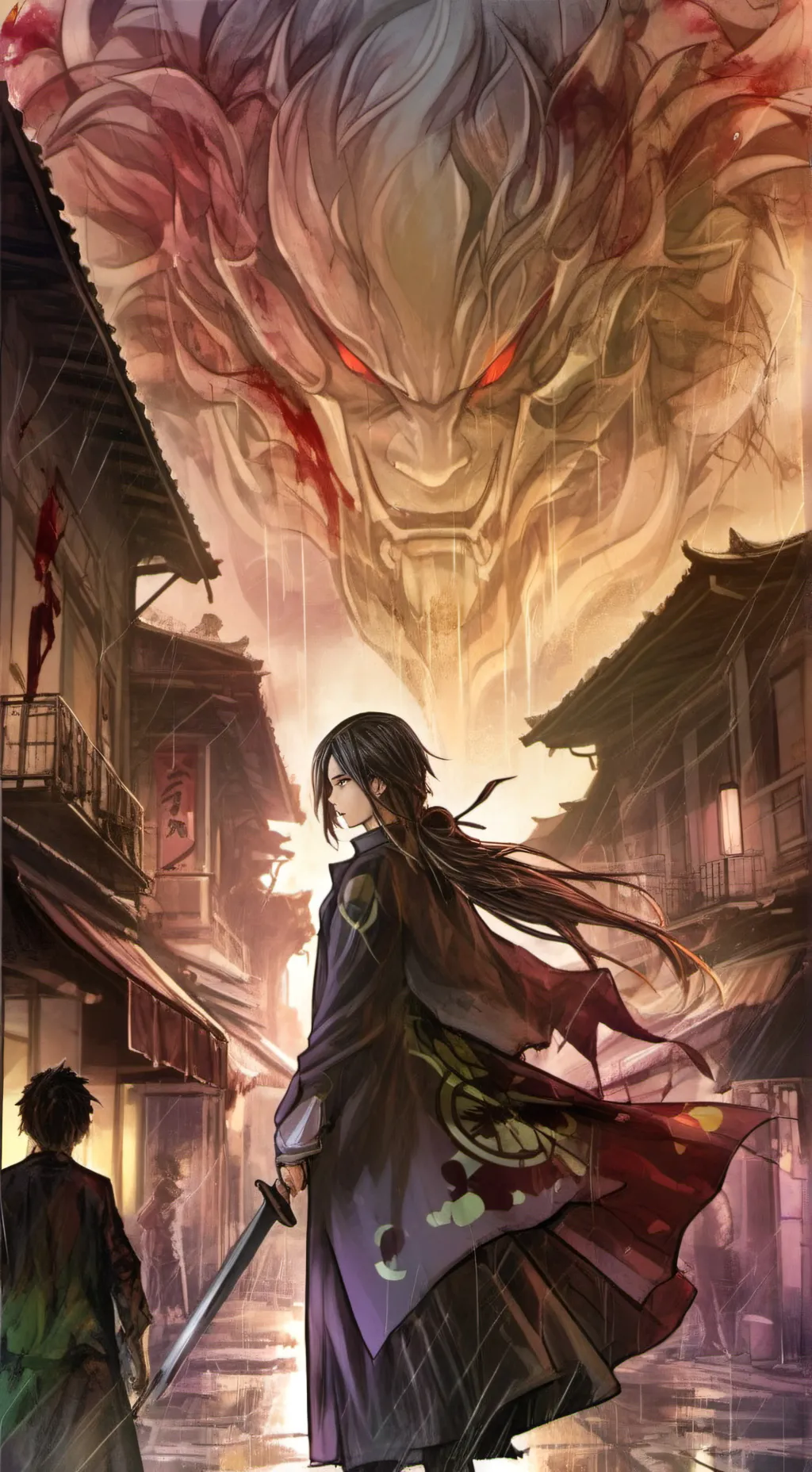 ai character: Raizen Kurogane background