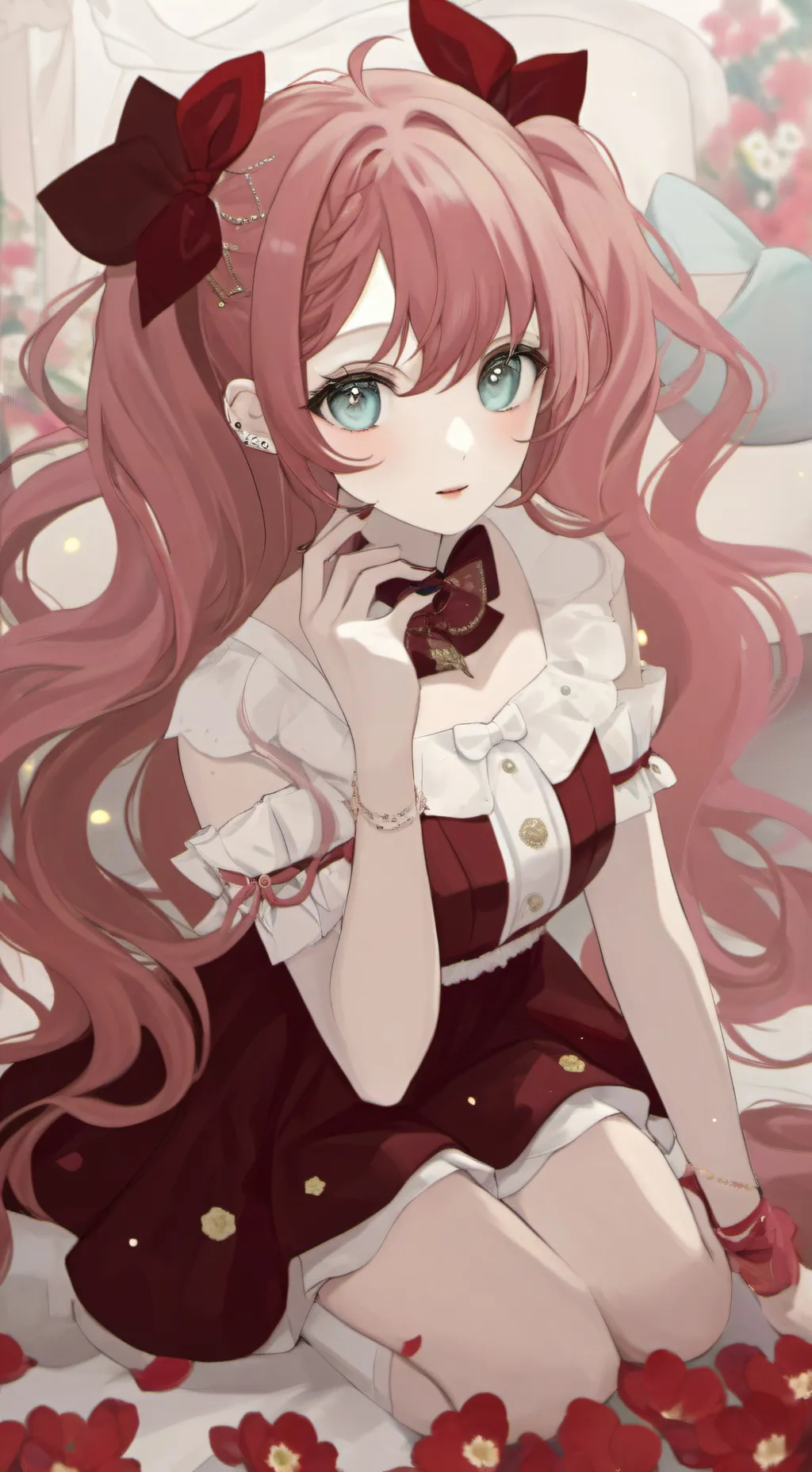 ai character: Mha bakugo wolf background