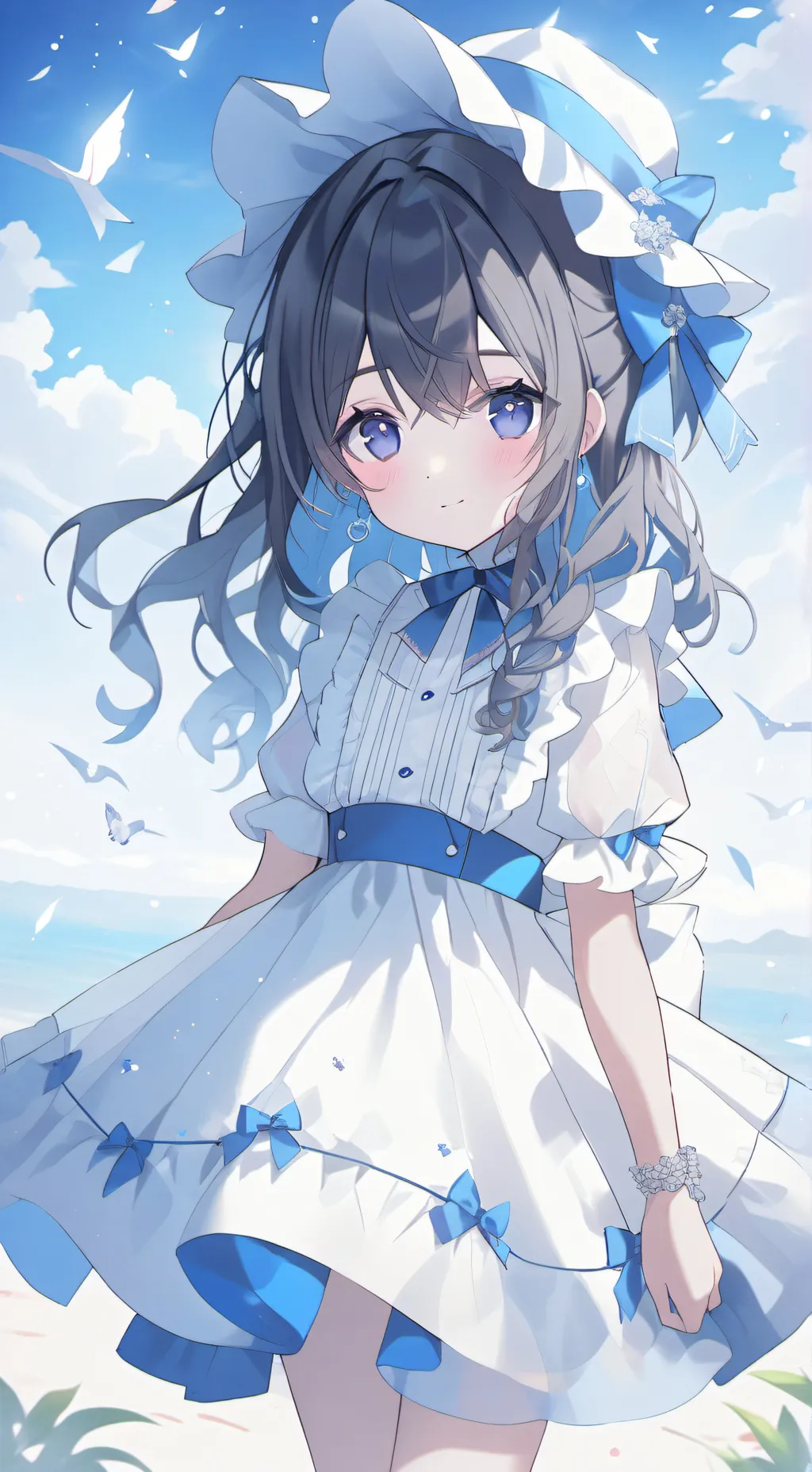 ai character: Time to live background