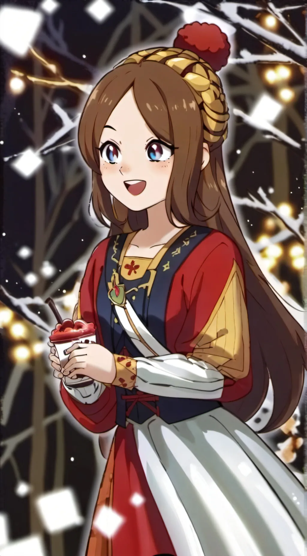 ai character: Anastasia  background