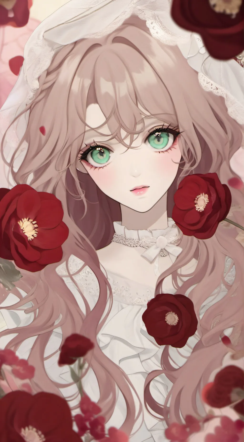 ai character: cookie background