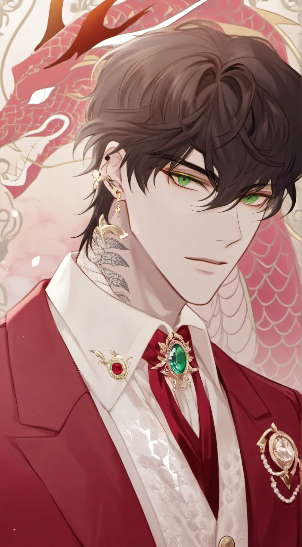 ai character: Dante Gambino  background