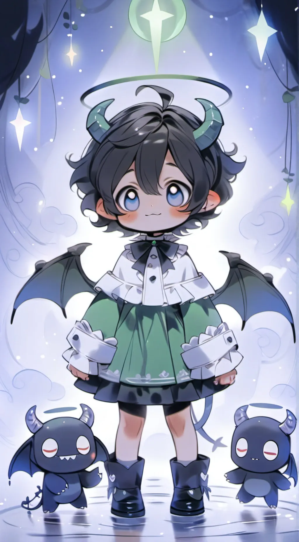 ai character: Thorns  background