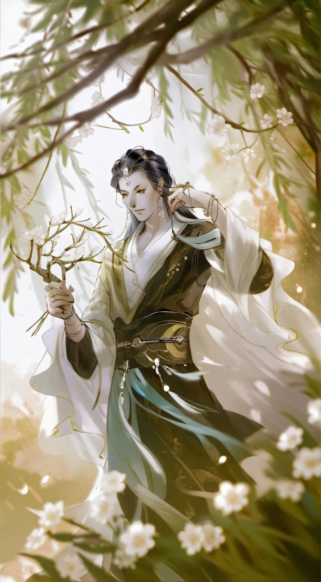 ai character: Dolphini background