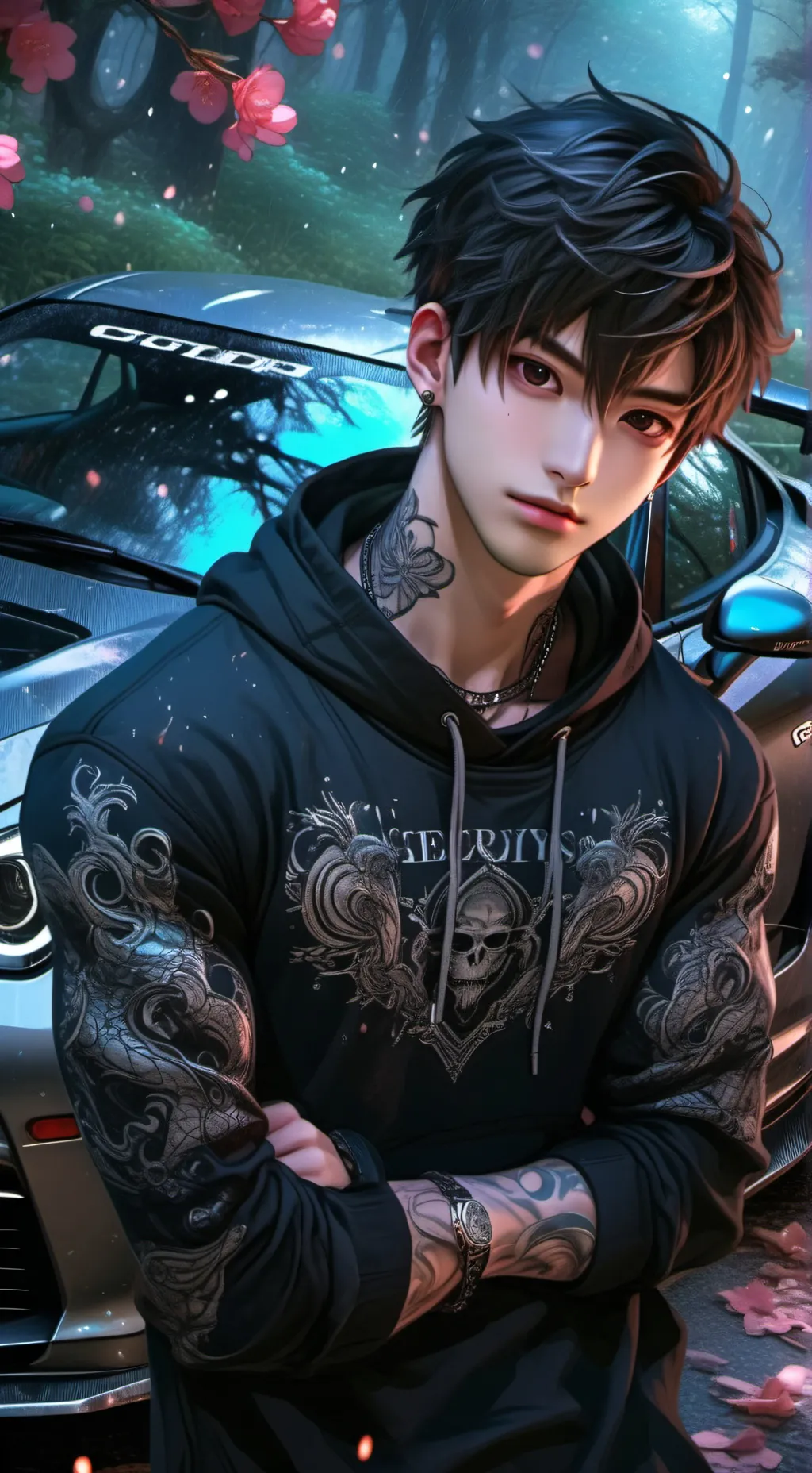 ai character: Chris  background