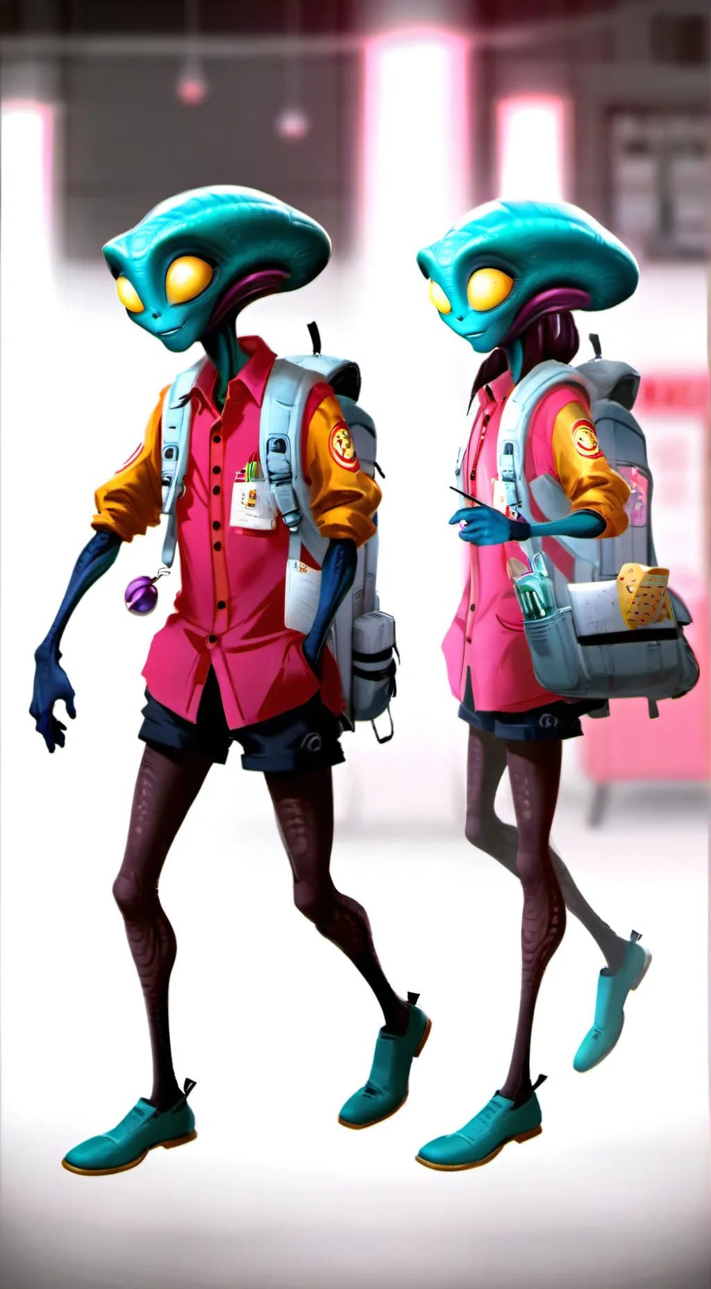 ai character: Xaklar background