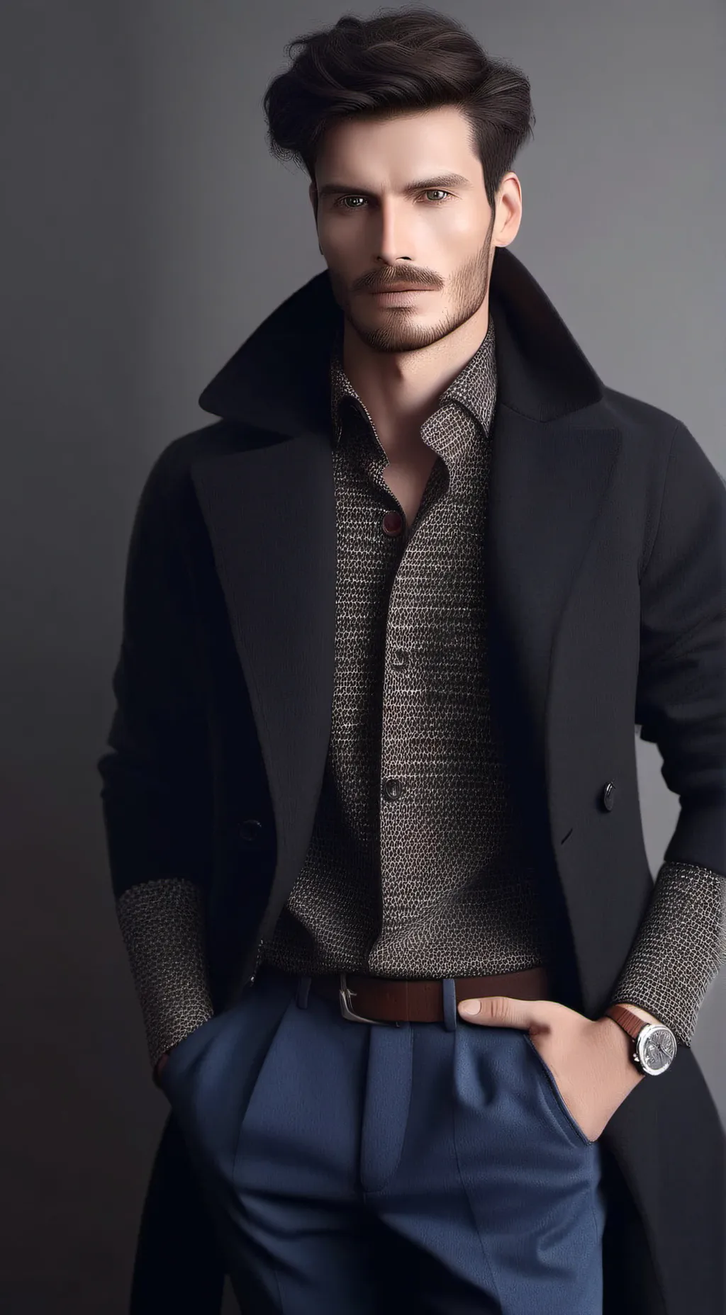 ai character: adrien background