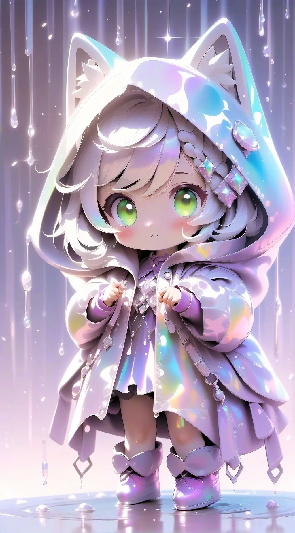 ai character: Luz background