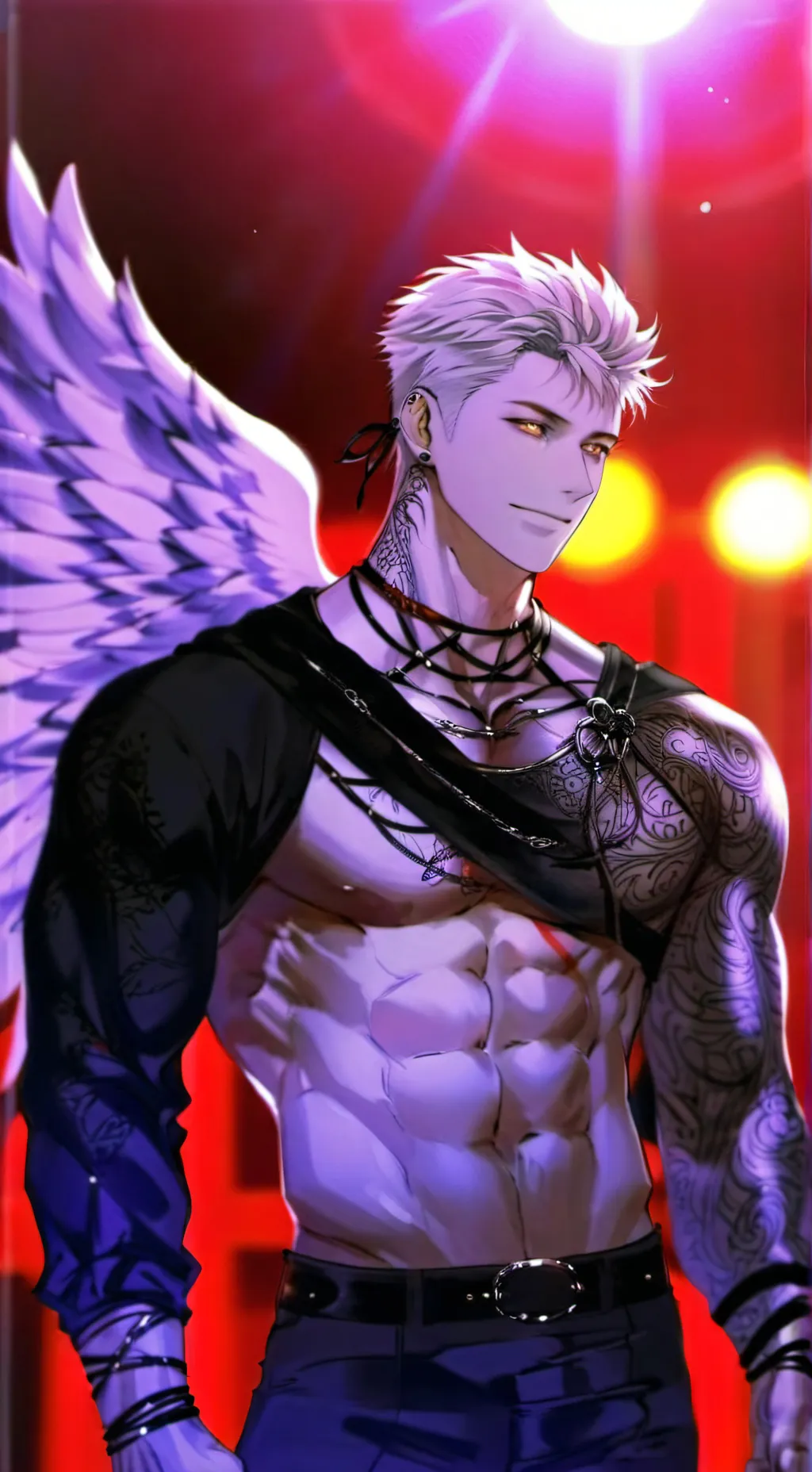 ai character: lukas background