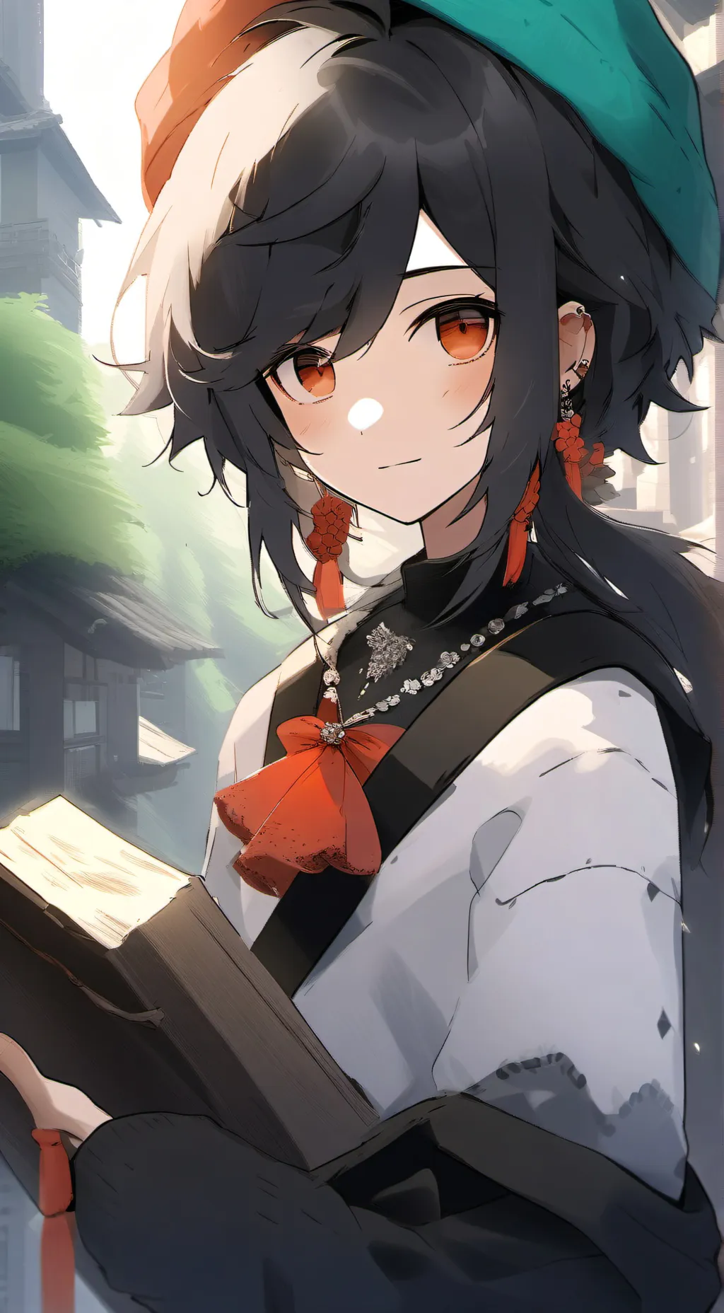 ai character: wenda cheat ongray background