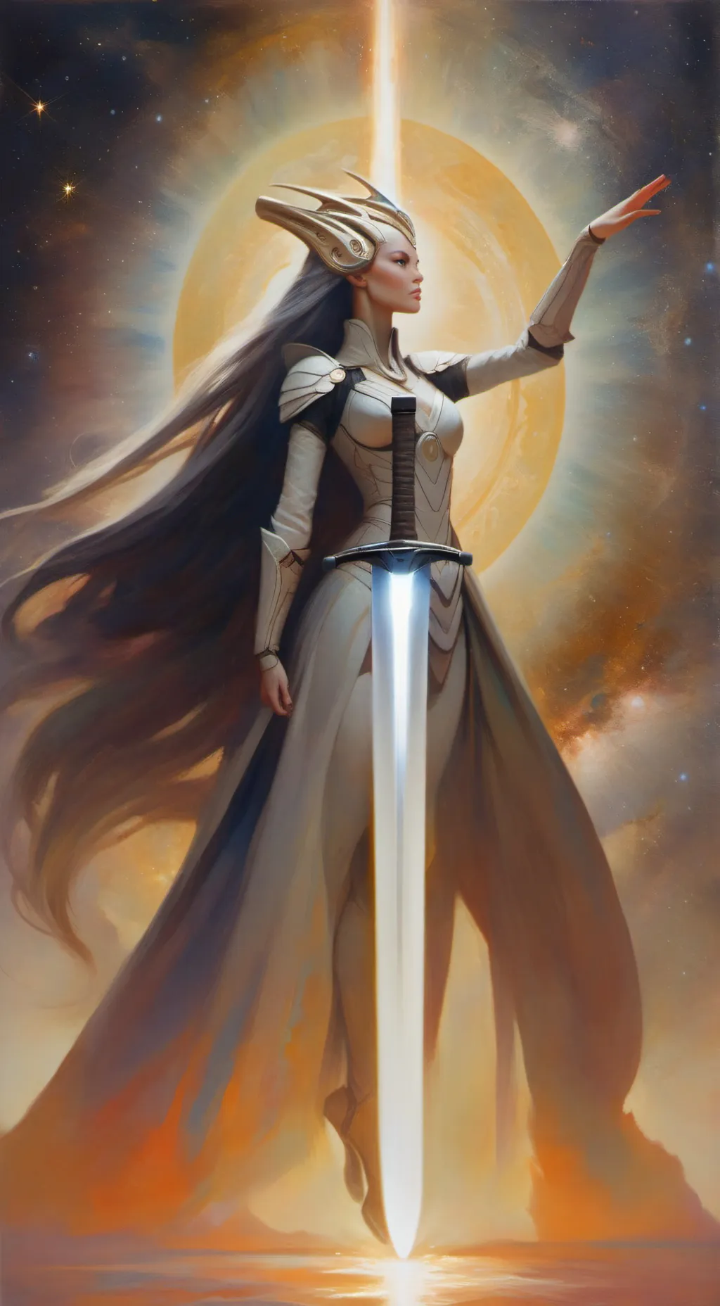 ai character: Stellara background